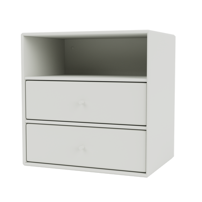 Mini 1006 Bookcase w. 2 Drawers by Montana #Nordic