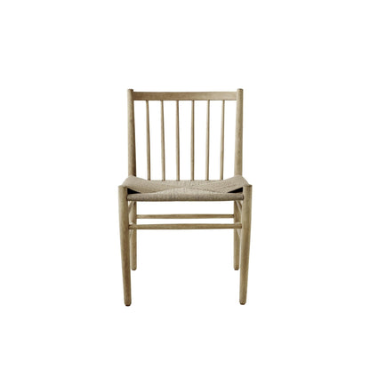 FDB Furniture J80 Dining Chair Oiled Oak/Natural Seat