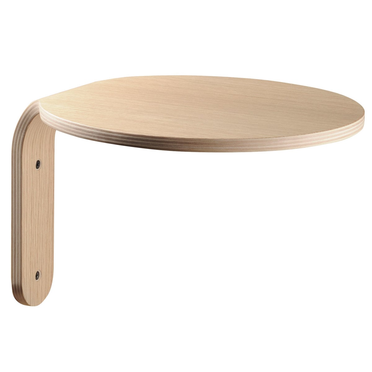 Turn wall shelf, oak