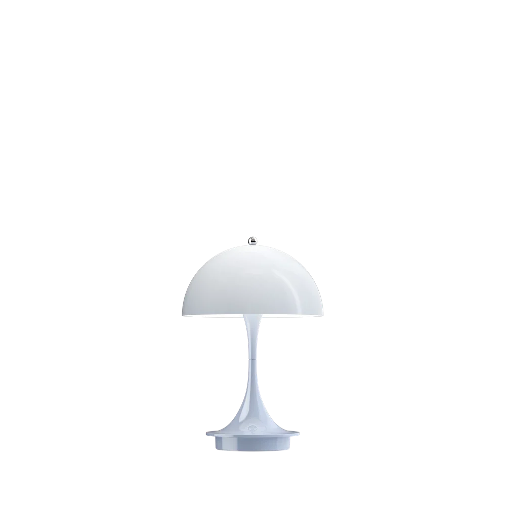 Panthella Portable Lamp by Louis Poulsen #Pale blue opal acryl
