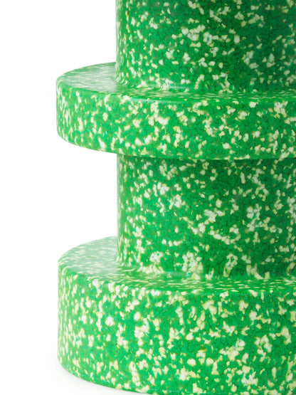 Bit stool, stack, green
