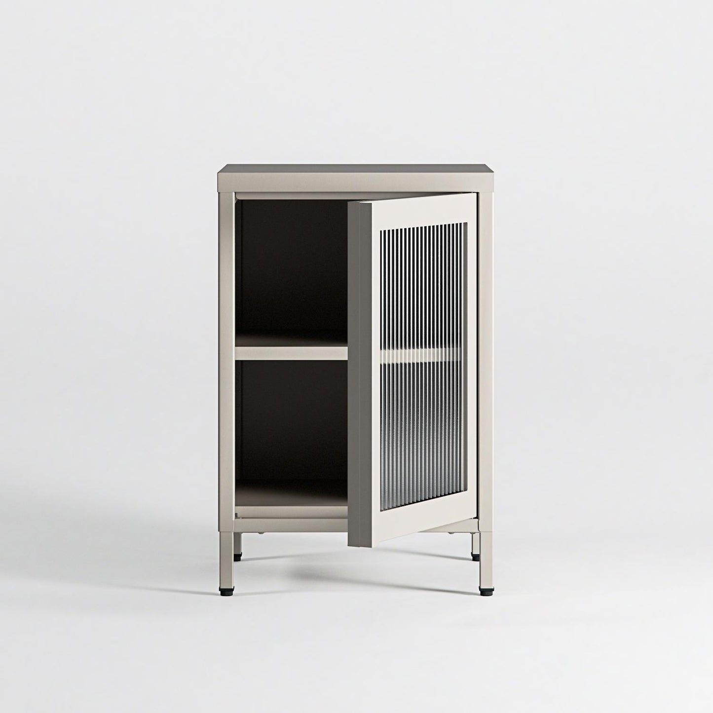 Department Store Bedside Table Pebble Grey