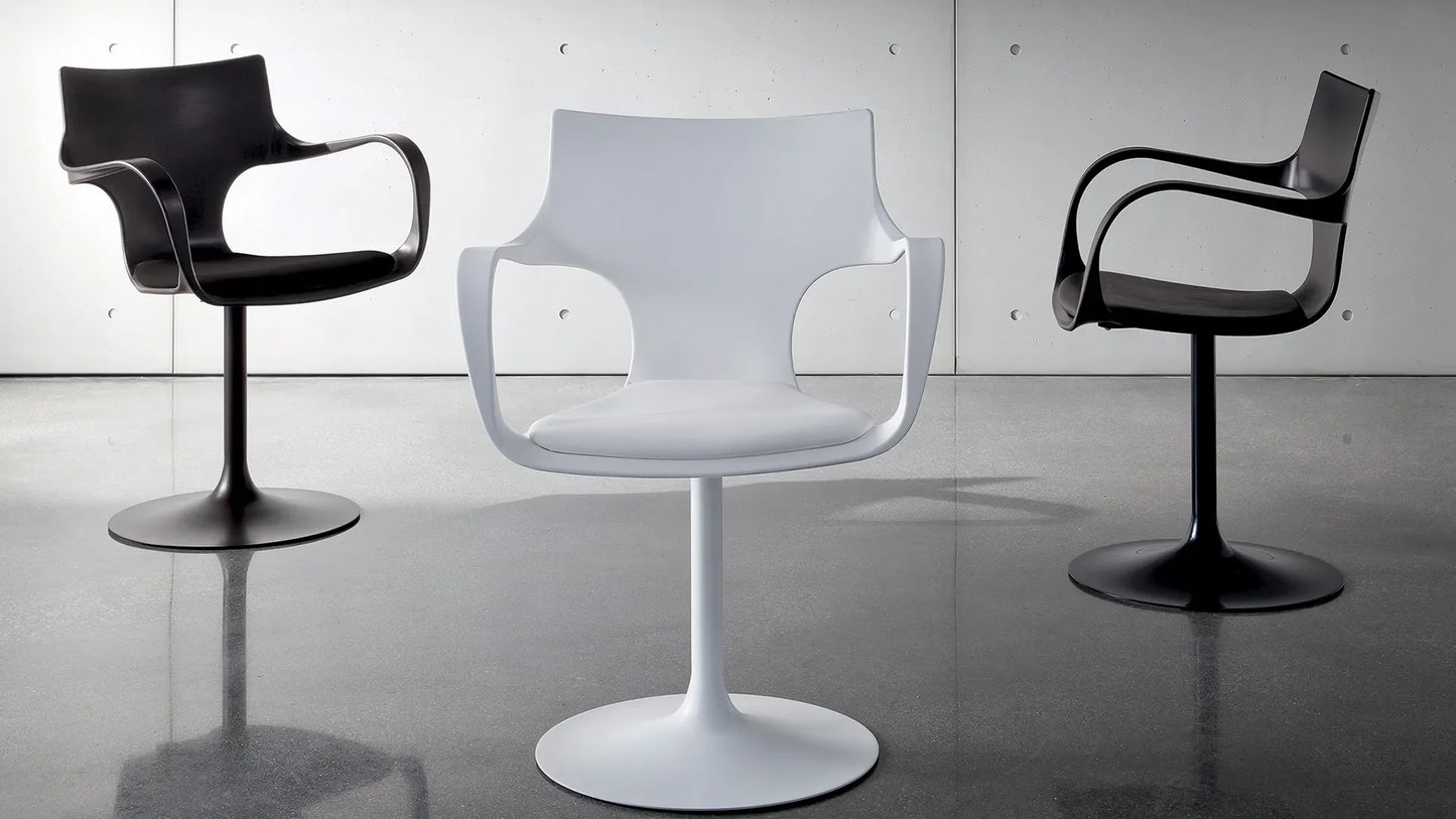FLÛTE GIREVOLE - Sovet Italia Swivel Chair