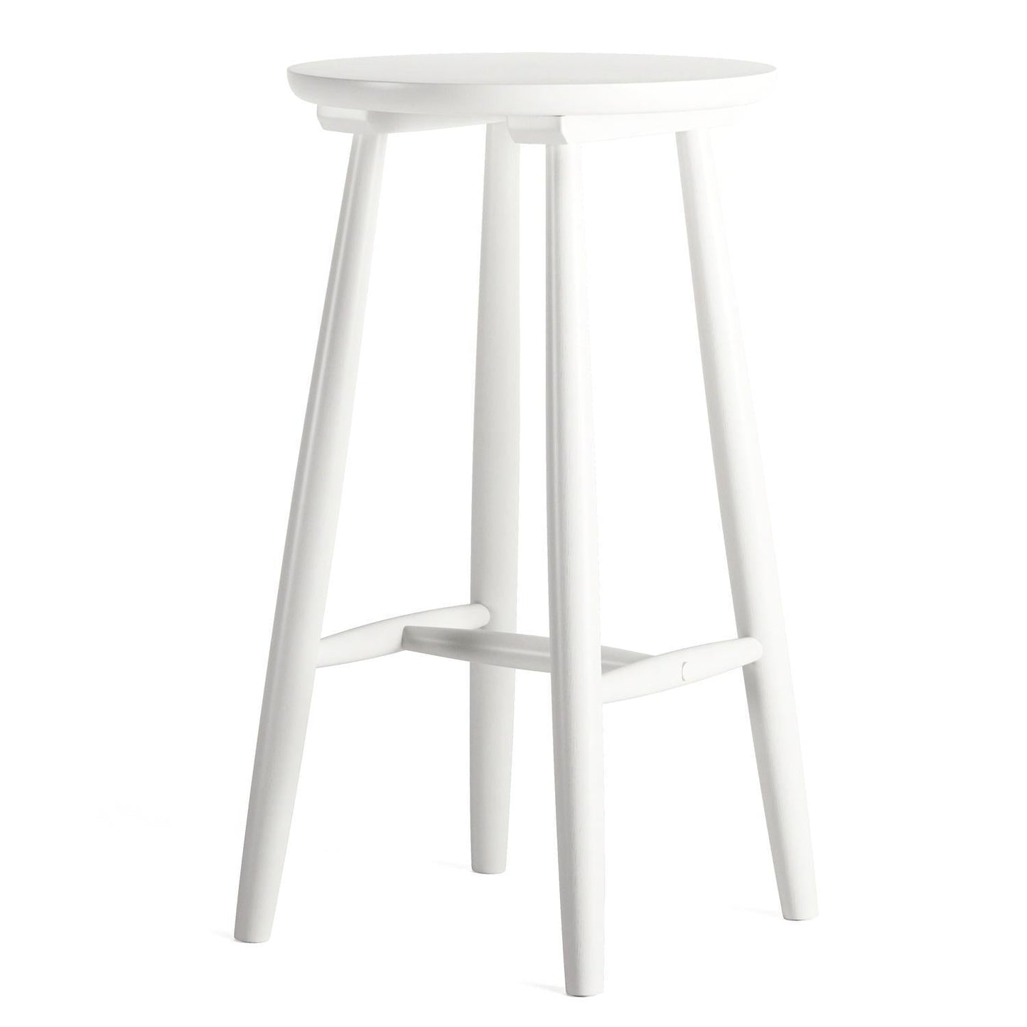Department Wood H23 Bar Stool White