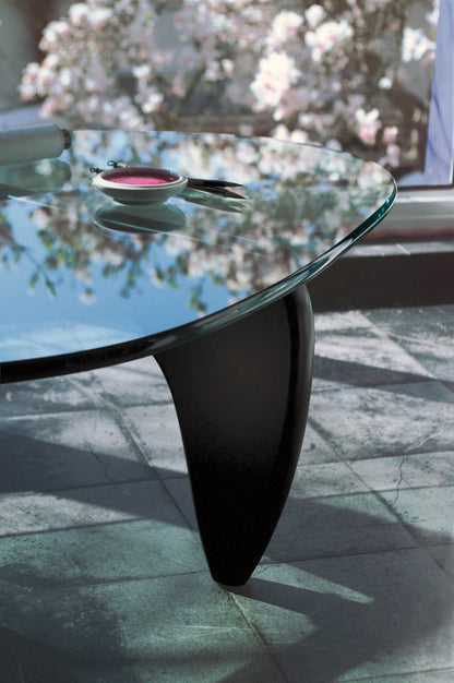 Noguchi coffee table, black ash