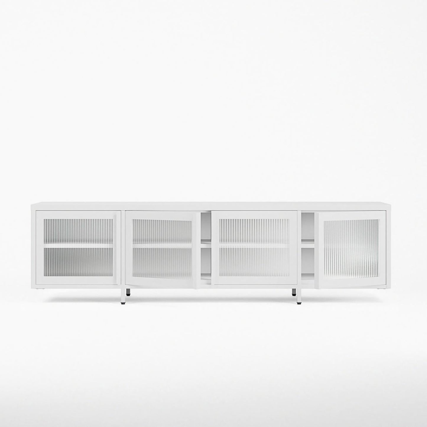 Department Store TV Bench 180 cm White