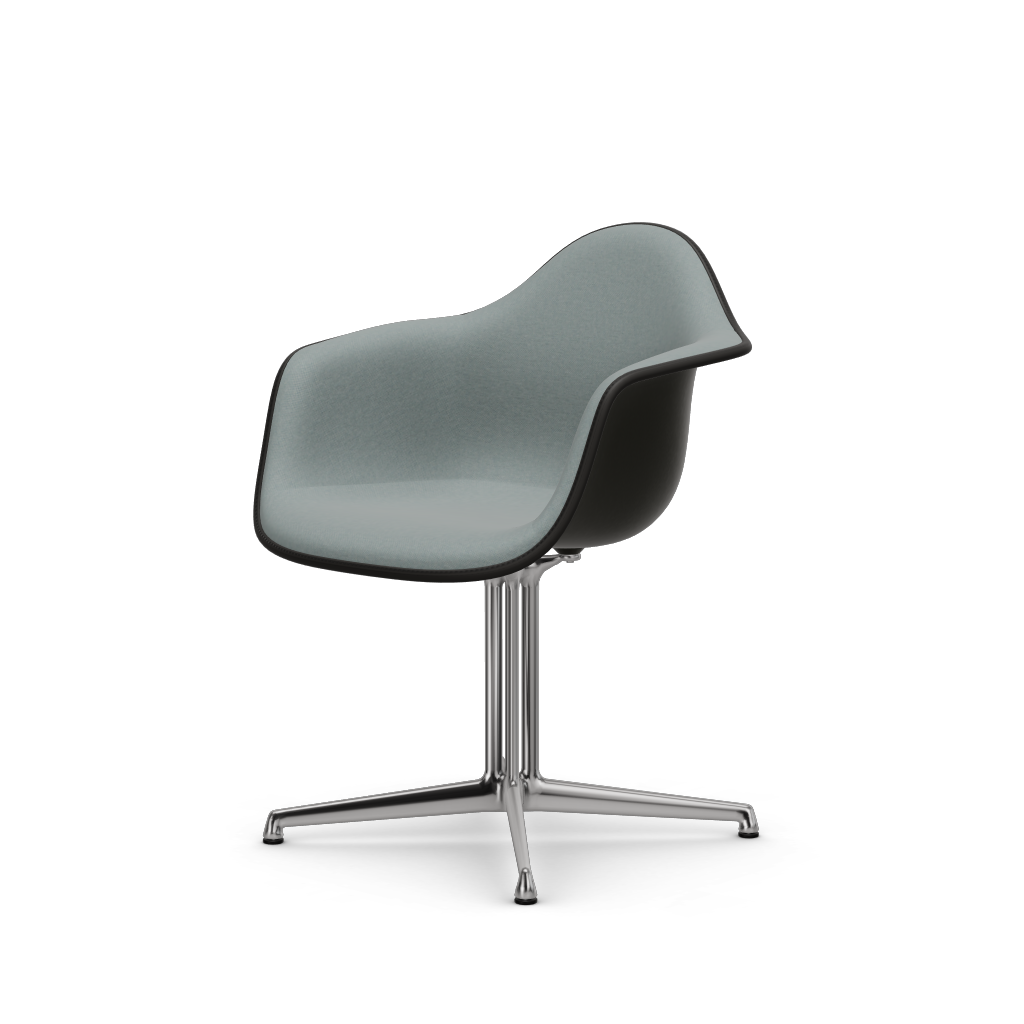 Eames Plastic Armchair DAL (with full upholstery)