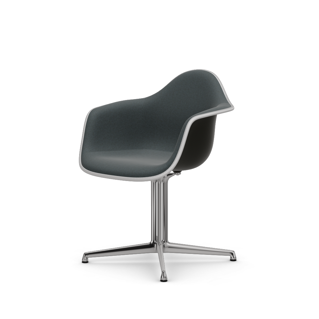 Eames Plastic Armchair DAL (with full upholstery)