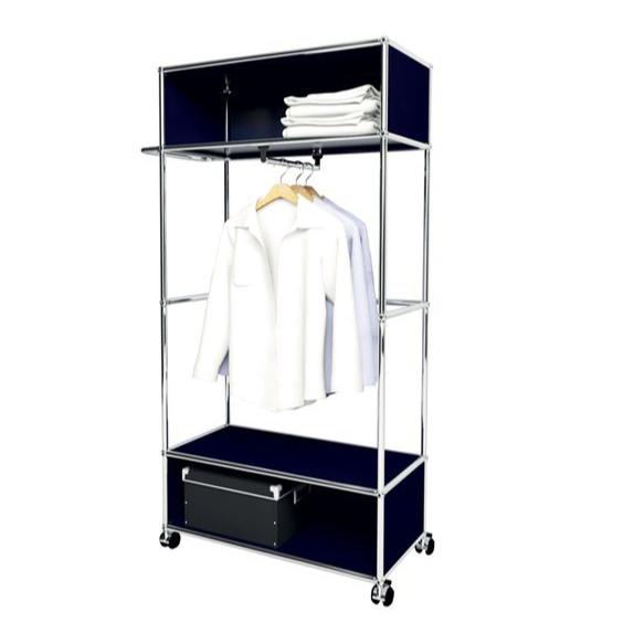 1x4 Mobile Wardrobe [W750XD350XH(250+500+500+250)]
