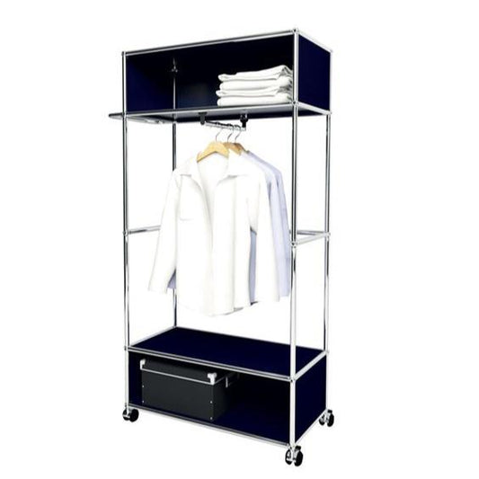1x4 Mobile Wardrobe [W750XD350XH(250+500+500+250)]