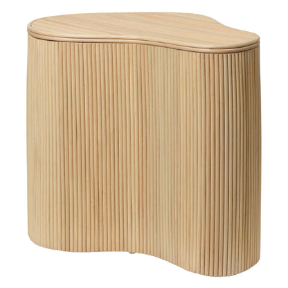 Isola storage table, 50 cm, natural