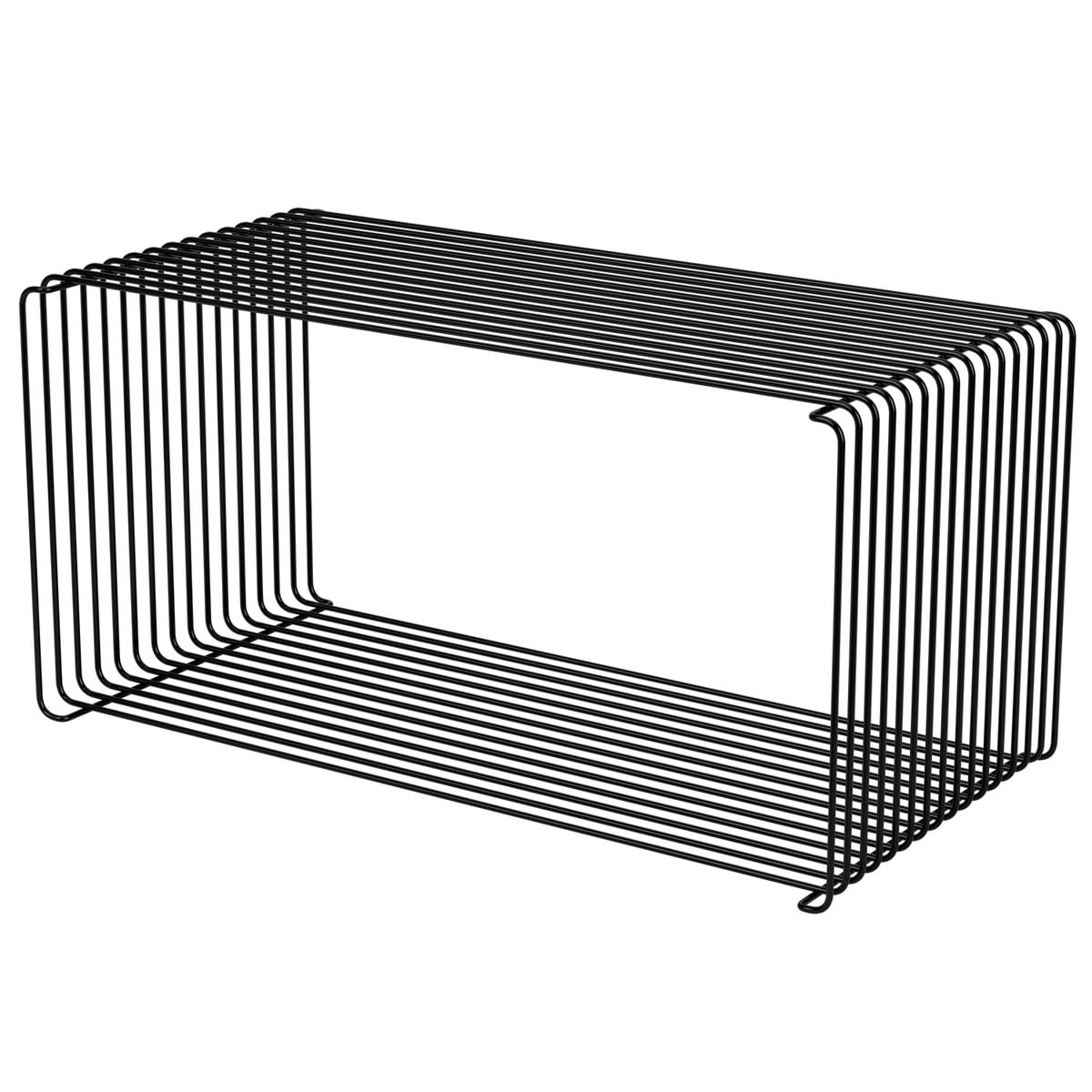 Panton Wire Extended module, depth 34,8 cm, 05 Black