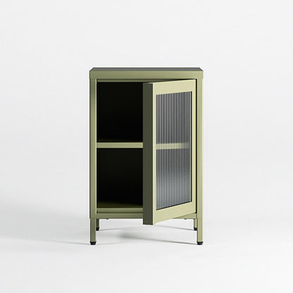 Department Store Bedside Table Moss Green
