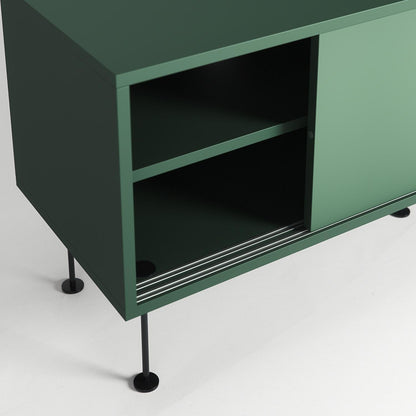 Decotique Vogue TV Bench with Legs 136 Green/Black