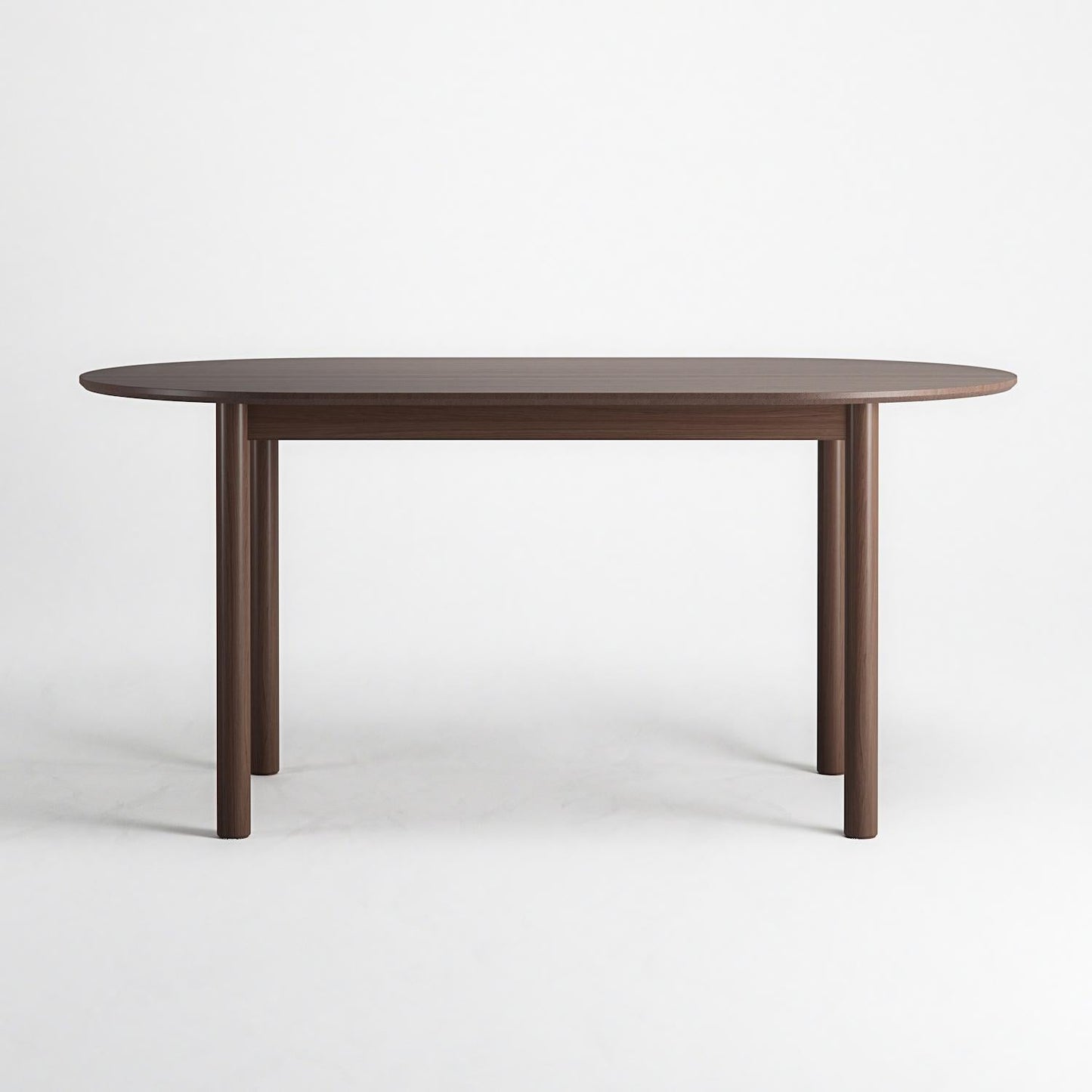 Department Wood Dining Table 90x160 cm Dark Oak