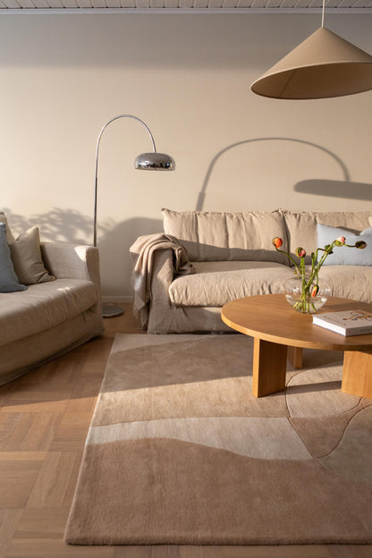 Decotique Le Grand Air Nou Love Seat Armchair Natural Blonde