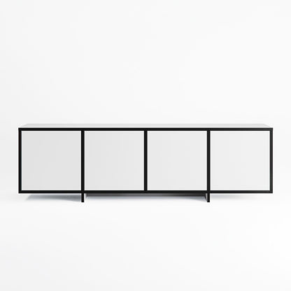 Department Noir TV Bench White/Black