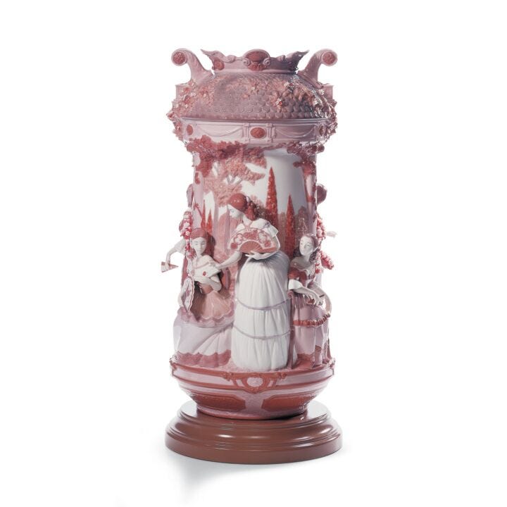 Ladies in The Garden Vase by Lladró