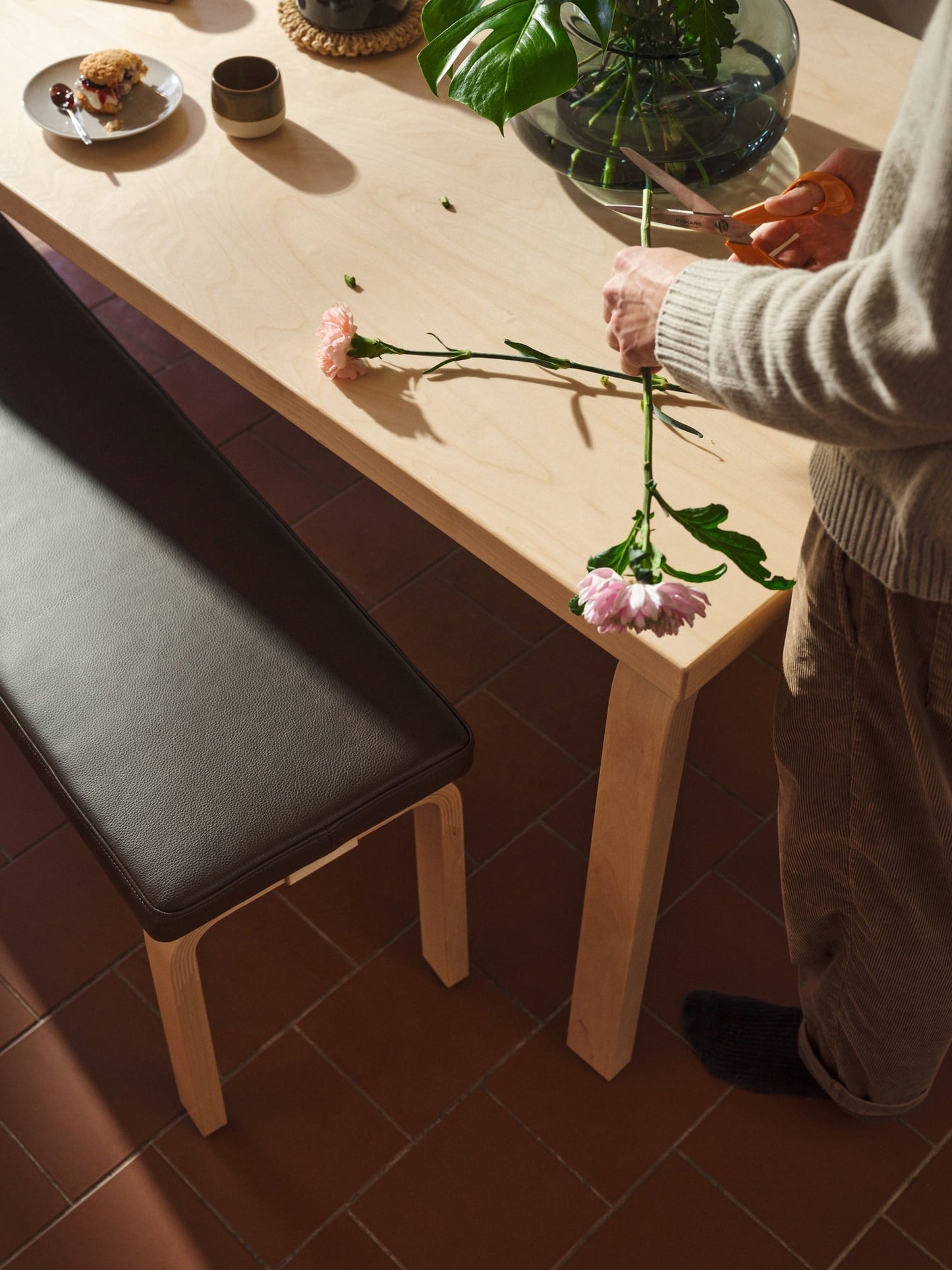 Aalto table 82A, birch