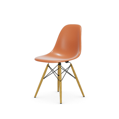 Eames Fiberglass Side Chair DSW (without upholstery) by Vitra
