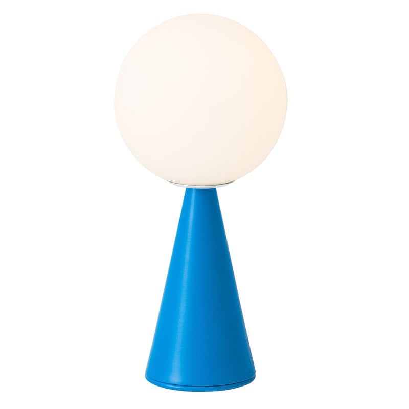 Bilia Mini table lamp by FontanaArte #blue #