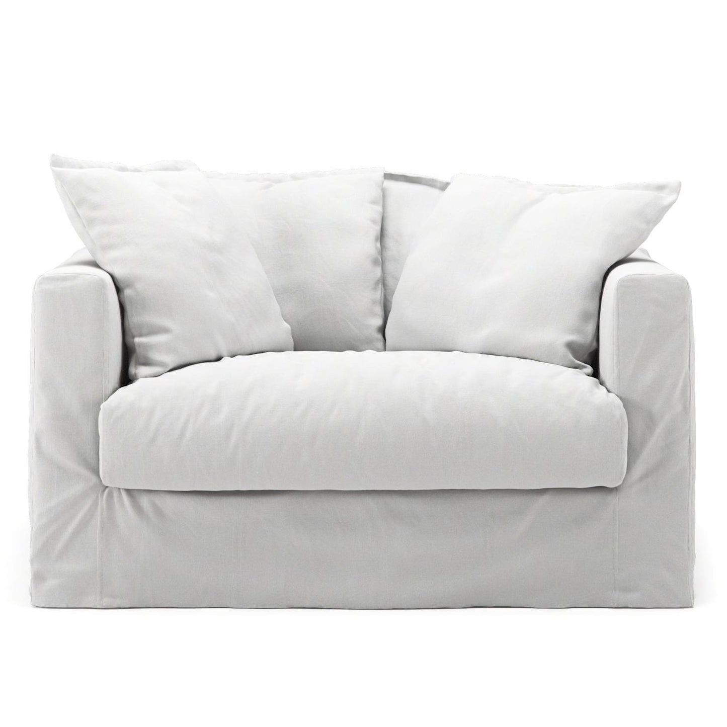 Decotique Le Grand Air Love Seat Armchair White