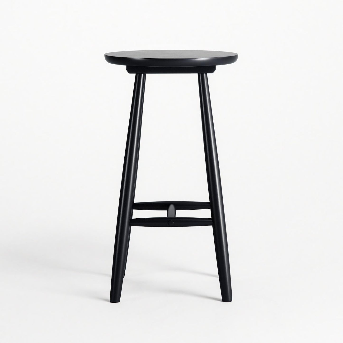 Department Wood H23 Bar Stool Black