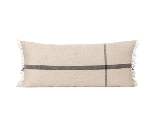 Ferm Living Calm Pillow 88x38 Camel/Black