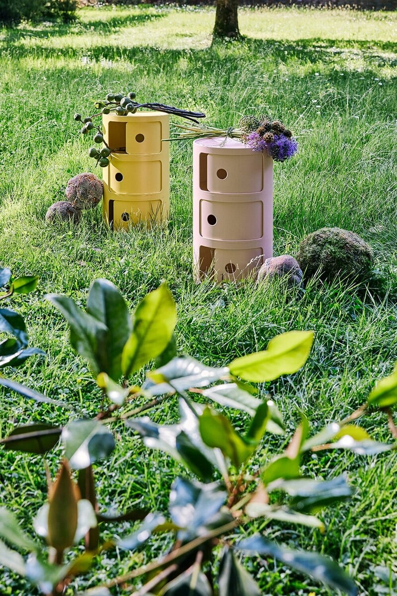 Componibili Bio storage unit, yellow