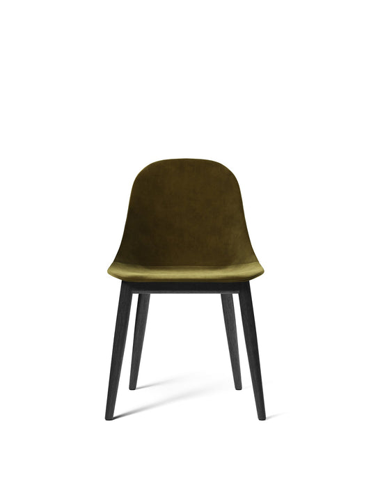 Harbour Side Dining Chair, Wooden Base, Upholstered by Audo Copenhagen