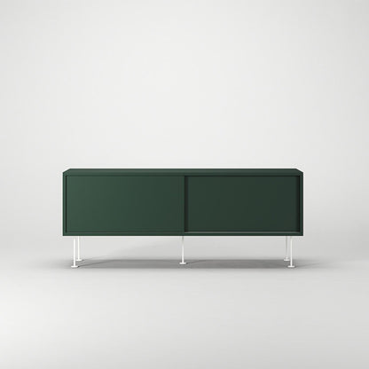 Decotique Vogue TV Bench with Legs 136 Green/White