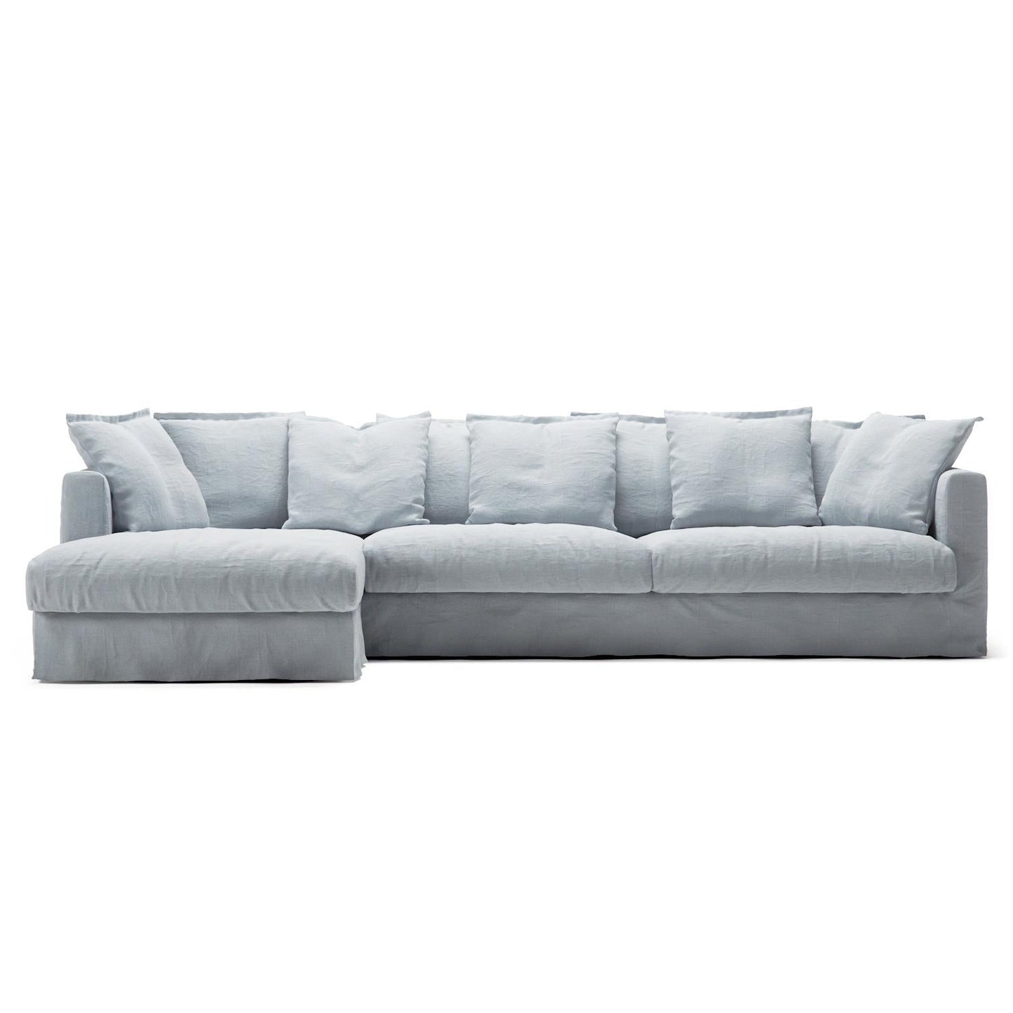 Decotique Le Grand Air 3-Seater Sofa Chaise Left Nordic Sky