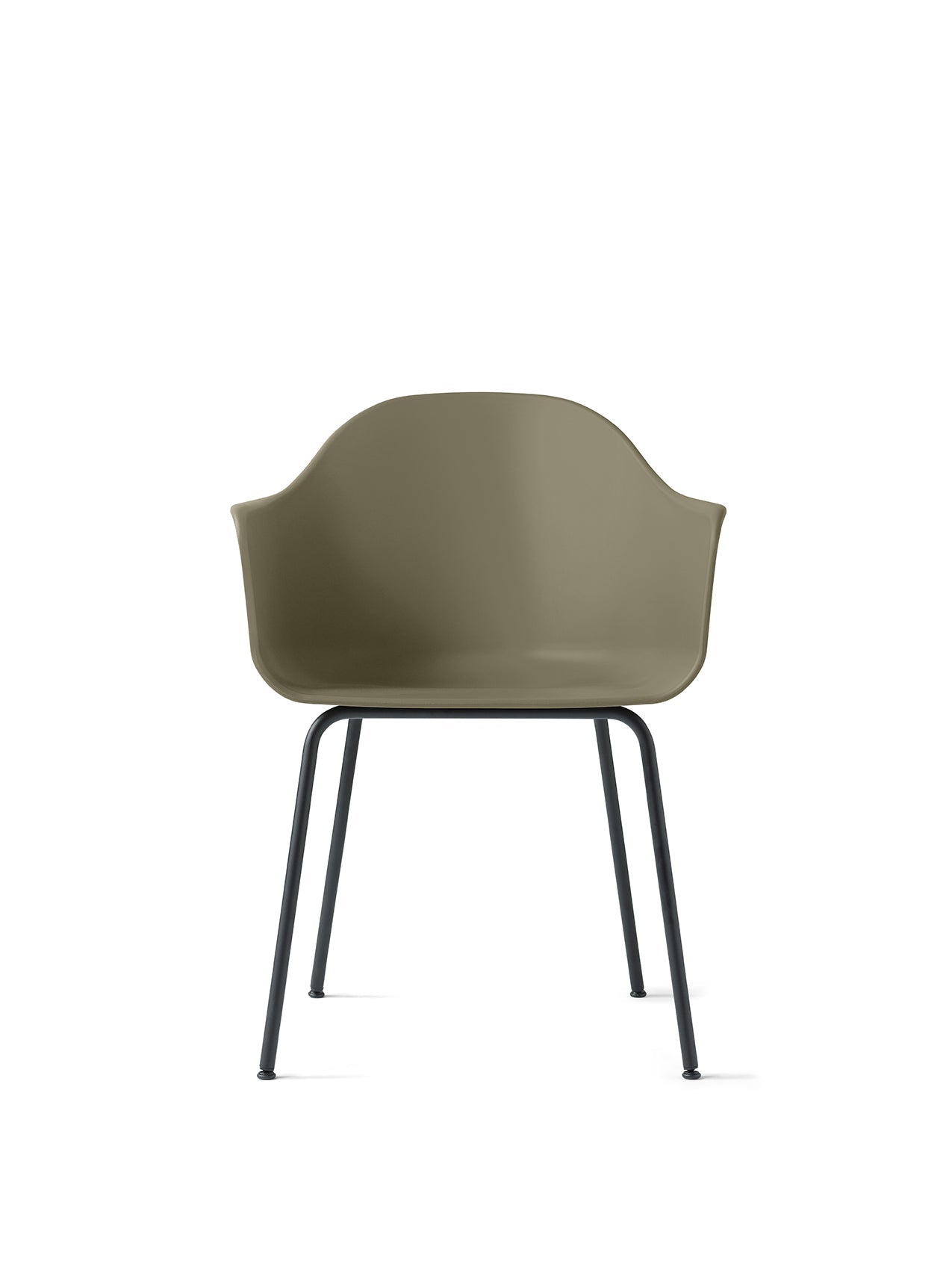 Harbour Dining Chair, Steel Base, Plastic by Audo Copenhagen