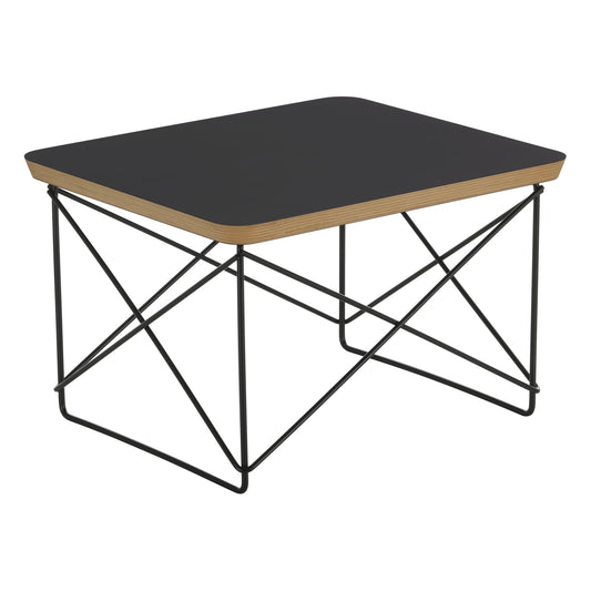 Eames LTR Occasional table, black laminate - basic dark