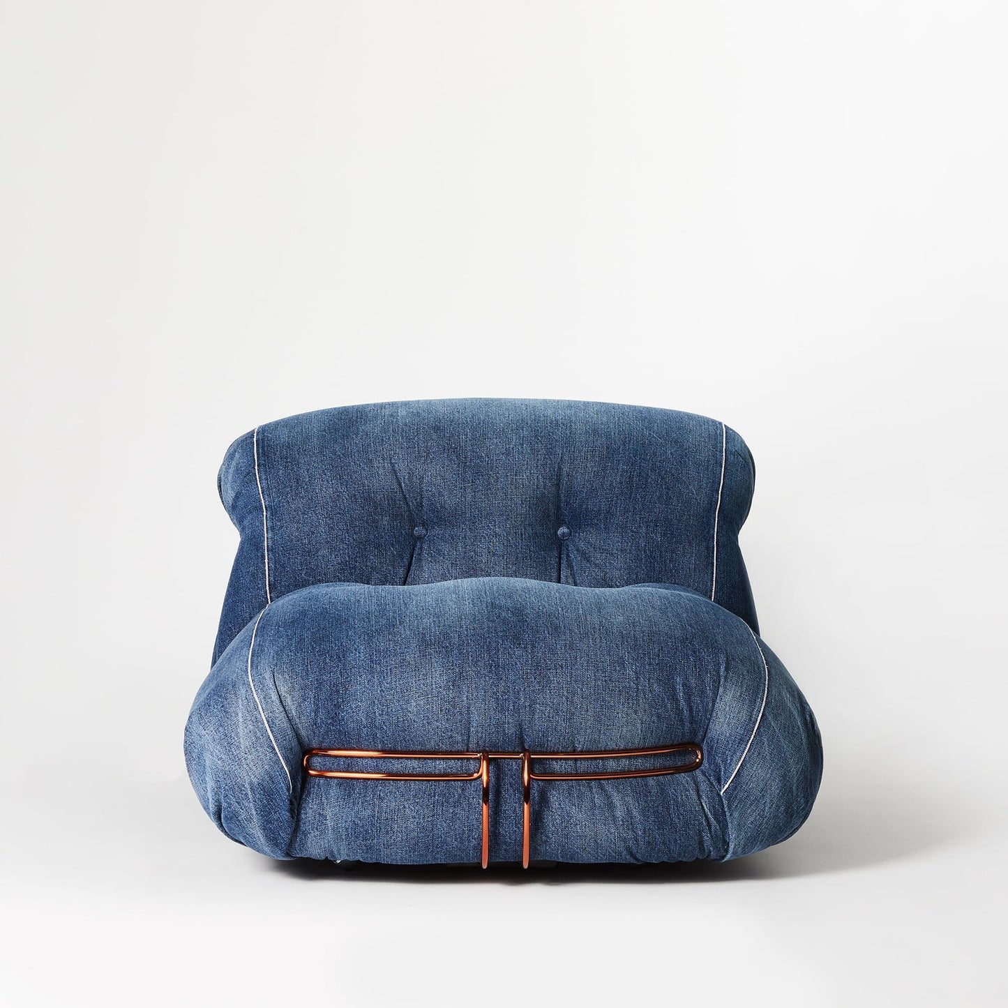 [Overseas Stock - 3 Month Lead Time] [Limited Edition] Soriana Lounge Chair Denim (Denim crafted by Roy Roger's)