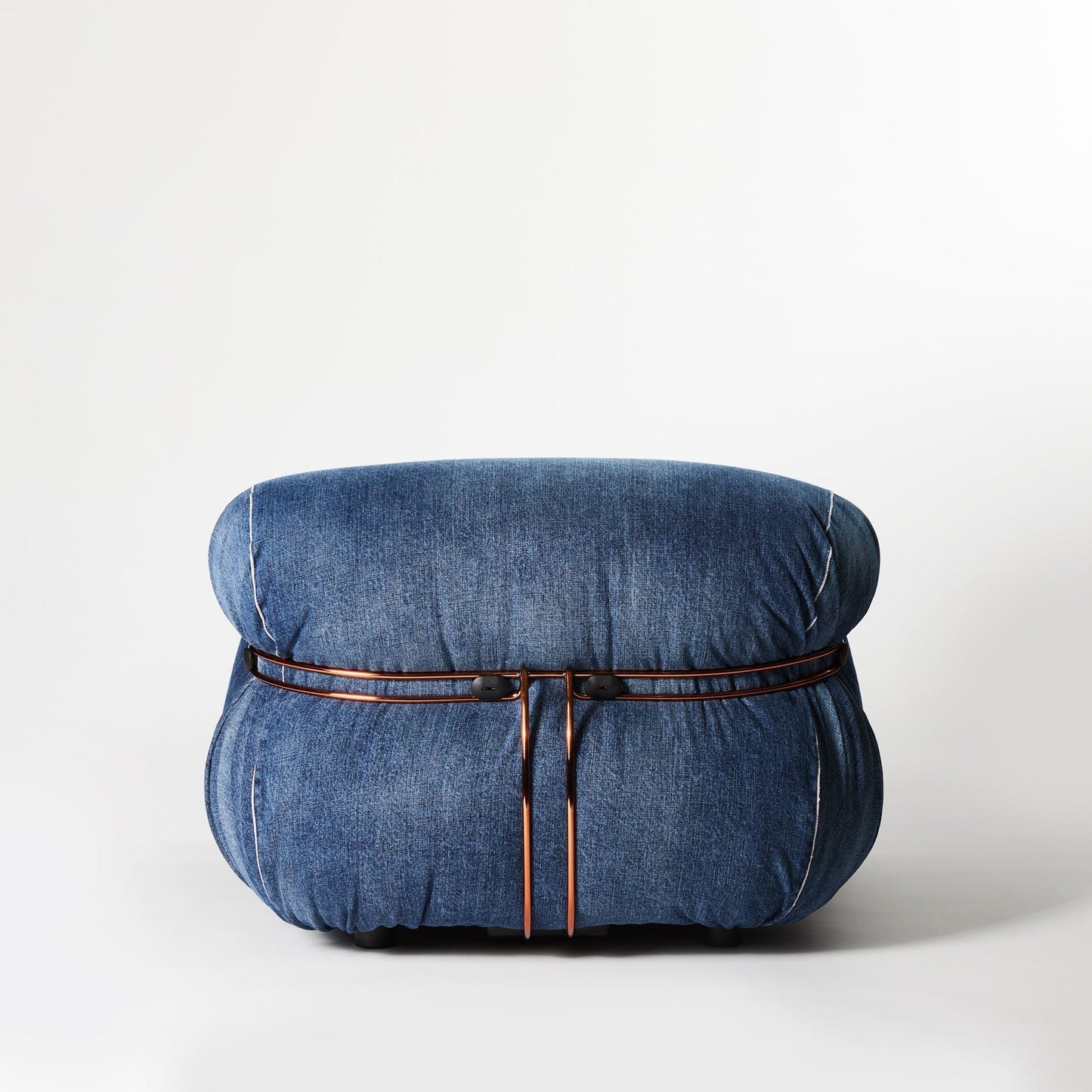 [Overseas Stock - 3 Month Lead Time] [Limited Edition] Soriana Lounge Chair Denim (Denim crafted by Roy Roger's)