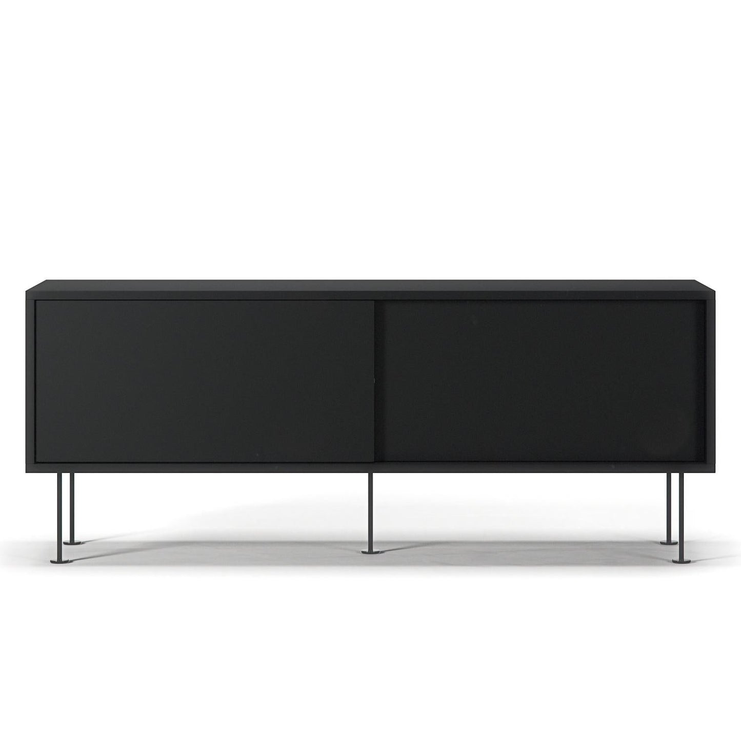 Decotique Vogue TV Bench With Legs 136 Anthracite/ Black