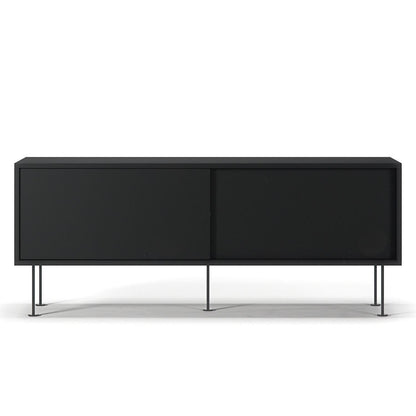 Decotique Vogue TV Bench With Legs 136 Anthracite/ Black