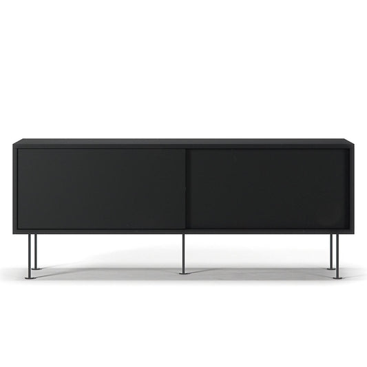 Decotique Vogue TV Bench With Legs 136 Anthracite/ Black