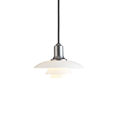 [Overseas Stock] PH 2/1 Pendant Lamp - Chrome