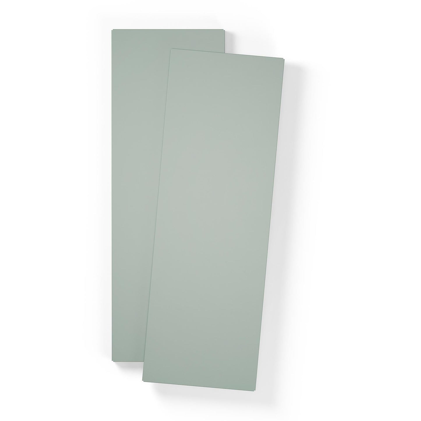 Department Shelf for Store Cabinet with 2 Doors Set of 2 Slate Grey