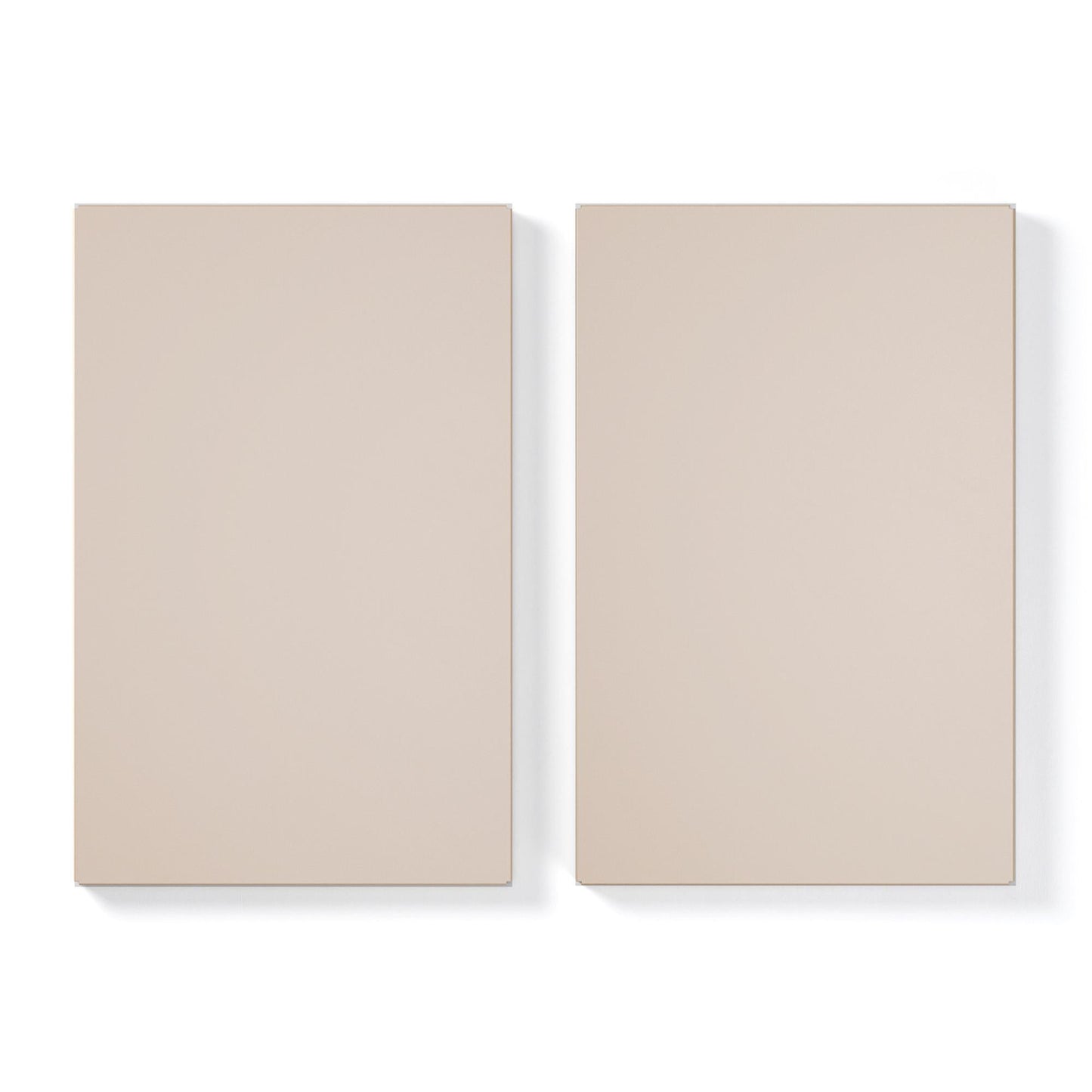 Department Shelf for Store Cabinet with 1 Door Set of 2 Mushroom