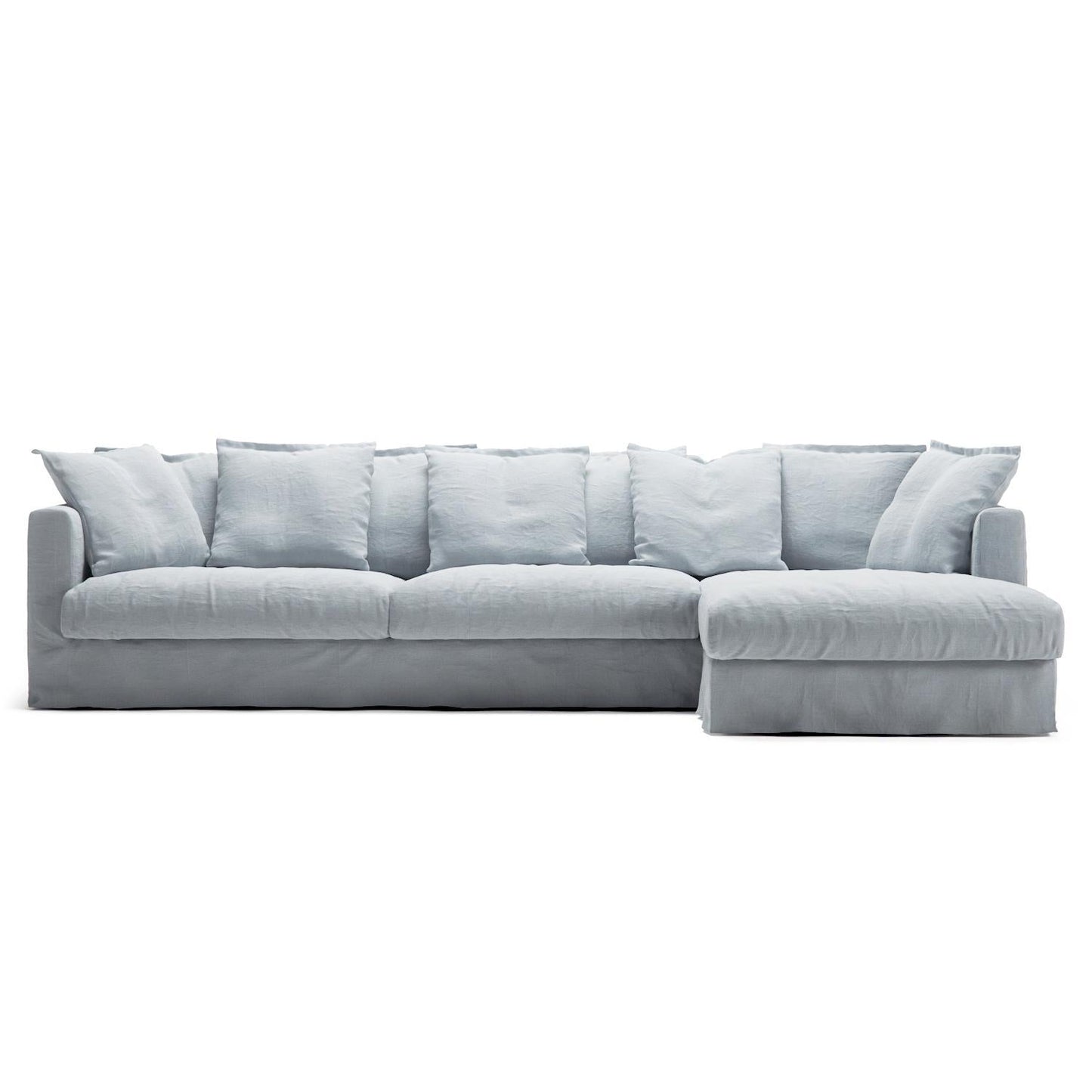 Decotique Le Grand Air 3-Seater Sofa Chaise Right Nordic Sky