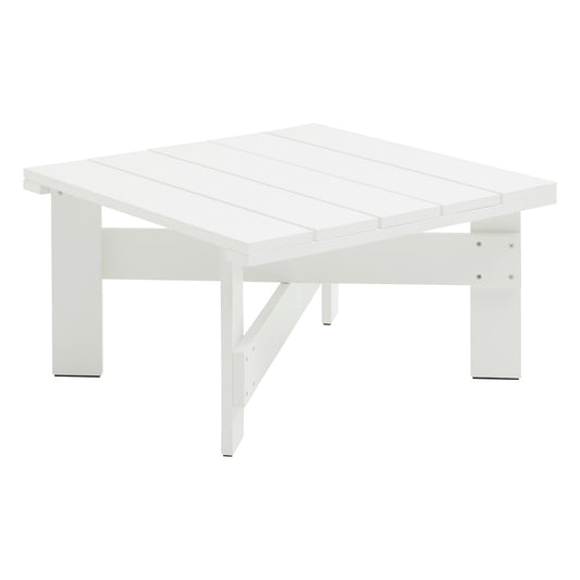 Crate low table, 75,5 x 75,5 cm, white