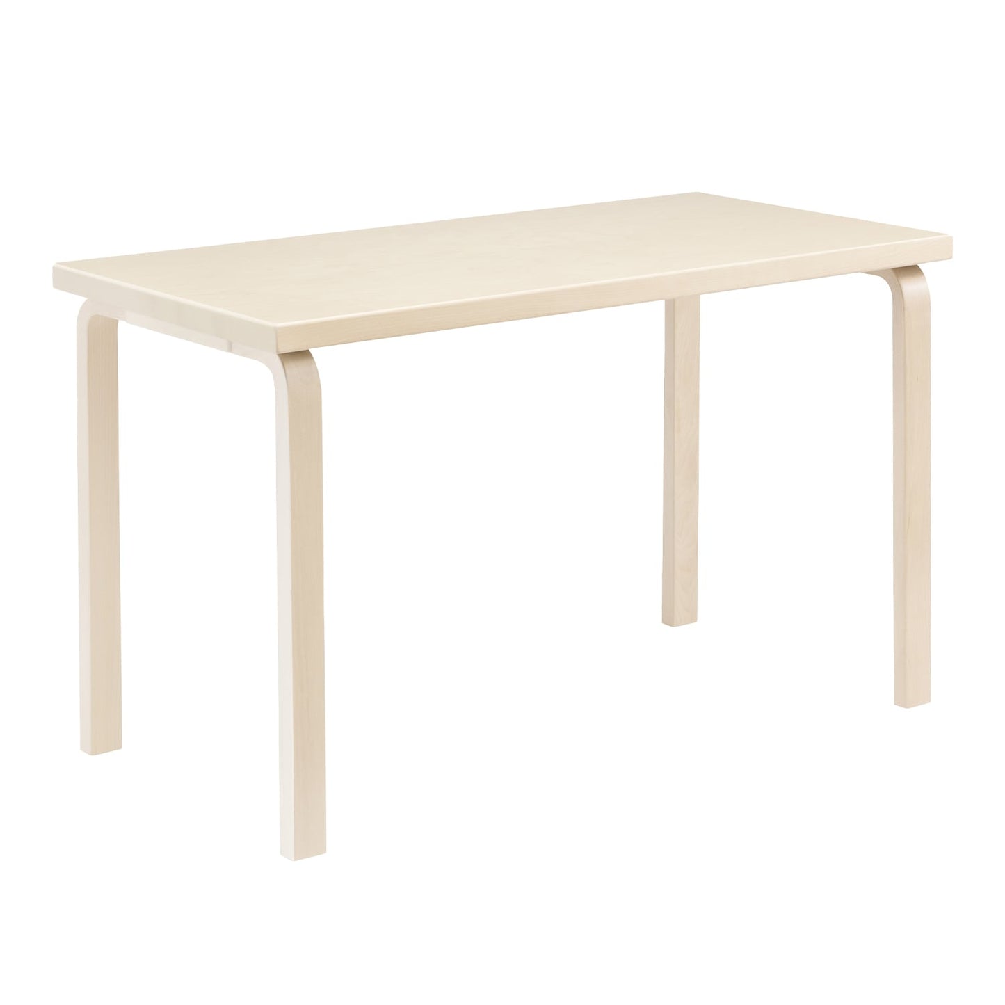 Aalto table 80B, 60 x 100 cm, birch