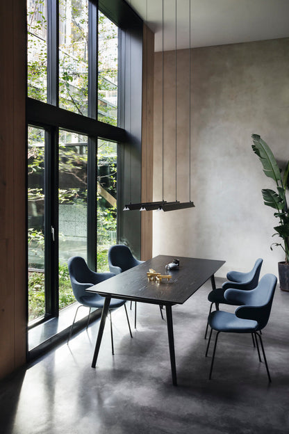 In Between SK5 table, 90x200 cm, black oak