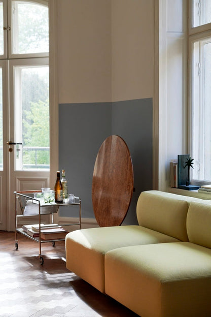 Alima NDS1 trolley, chrome - lacquered walnut