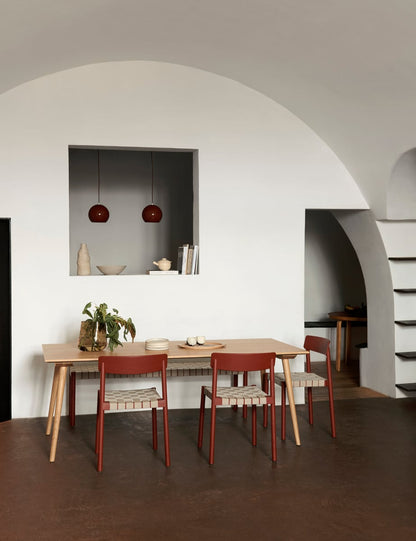 In Between SK5 table, 90x200 cm, lacquered oak