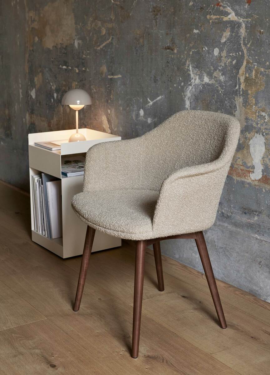 Rotate SC73 side table, ivory