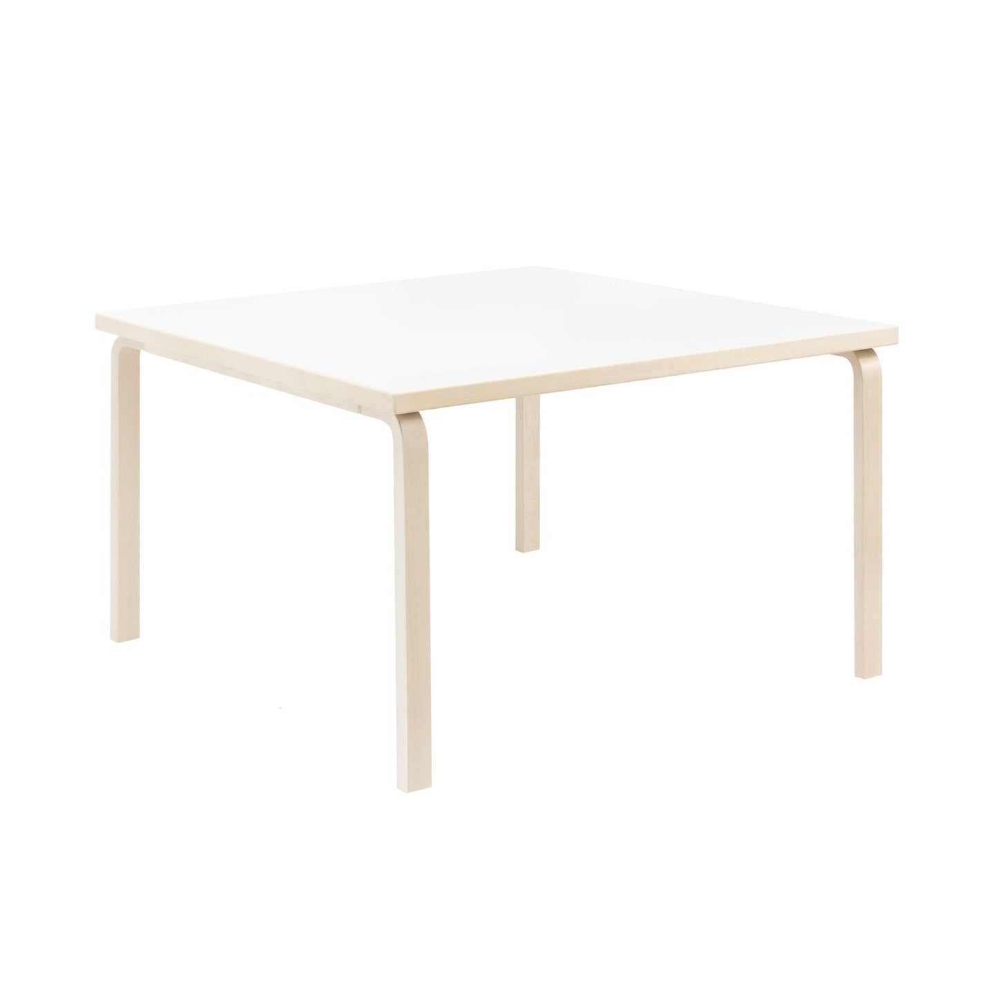 Artek Aalto Table 84 — birch/white laminate